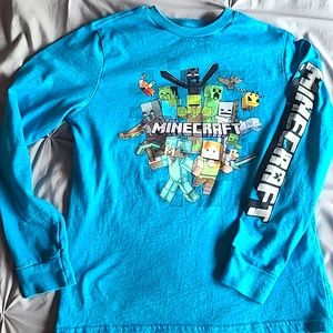 Boys Minecraft Shirt size L